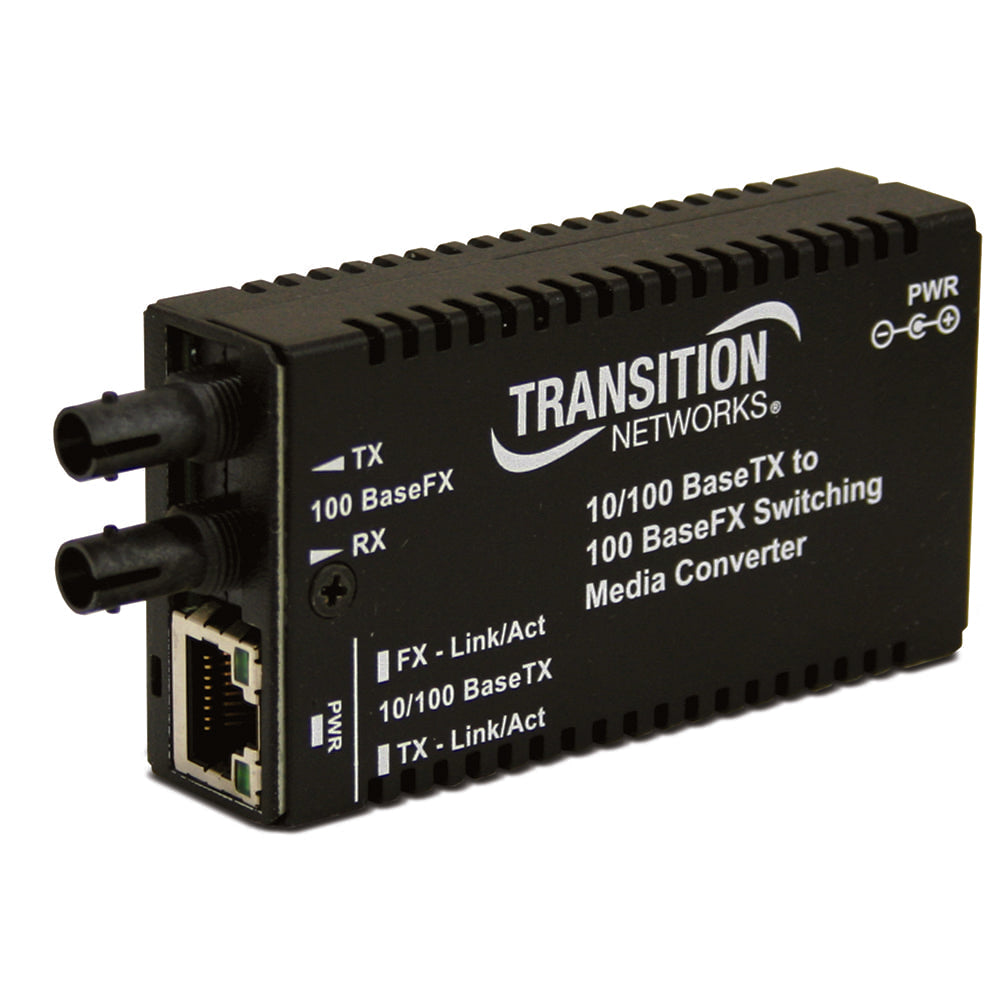 Lantronix MEPSWFX02NA | Mini 10/100 Bridging Media Converter