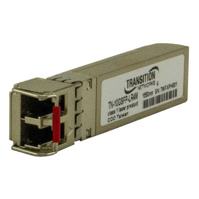 Lantronix TN-10GSFP-LR4M | Transceiver, Sfp+, 1000base-lx/10gbase-lr, 1g/10g, Sm Duplex Lc, 1550, 40km, 3.3v, Dmi