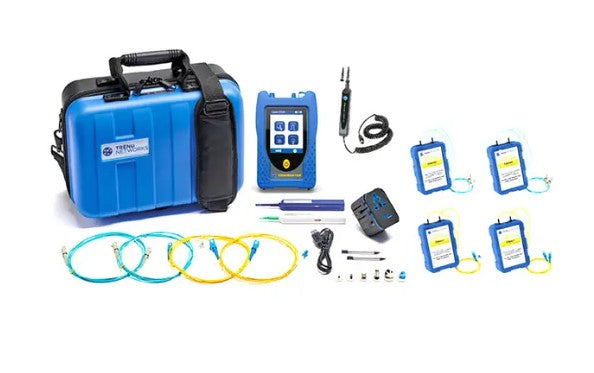 Trend Networks FMQ-OTDR-KIT-3Y | FiberMASTER Quad OTDR Kit with FiberMASTER Video Probe