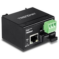 Trendnet TI-F10SC | Fiber Converter, Multimode, SC, 1310 Nanometer, 18 to 36 Volt AC, 12 to 60 Volt DC, 24 to 12/22 to 14 AWG (Solid/Stranded)