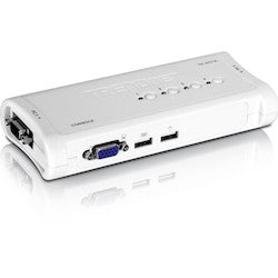 Trendnet TK-407K | KVM Switch Kit, 4-Port, USB 1.1, VGA Connector, 2048 x 1536 Resolution