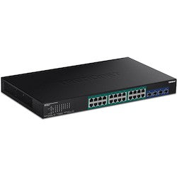 Trendnet TPE-30284 | 28-Port Gigabit Web Smart Poe+ Switch with 10G Sfp+ Slots