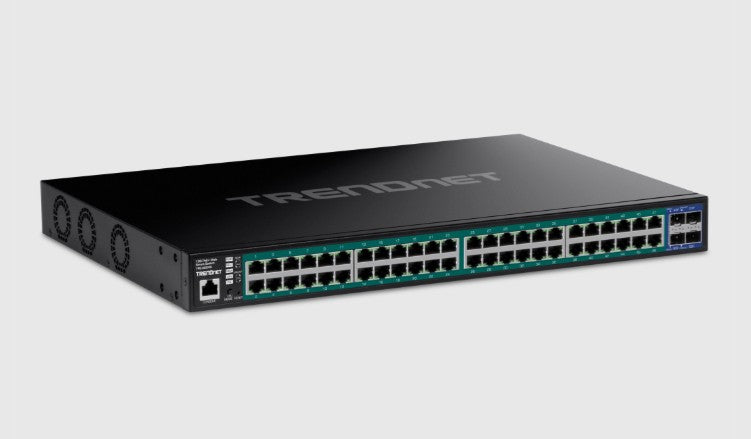 Trendnet TPE-3524S | 52-Port Gigabit Web Smart PoE+ Switch with 10G SFP+ Slots