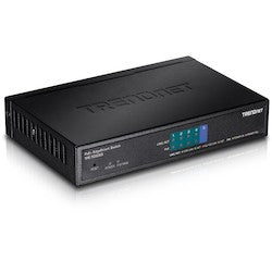 Trendnet TPE-TG50ES | 5-Port Gigabit EdgeSmart PoE+ Switch