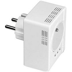 Trendnet TPL-407E2K | Powerline Nano Adapter Kit With Built-In Outlet, 2 - 68 MHz, 100 - 250 Volt AC, 50 - 60 Hz, Upto 200 Mbps, Includes (2) TPL-407E, Quick Installation Guide, CD-ROM