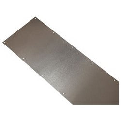 Trimco 10X34.605 | Door/Wall Protection Plate, Kick, 34" Length x 10" Height, 0.05" Gauge Stainless Steel, Polished Brass