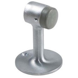 Trimco 1201 619 | Door Stop, Heavy Duty, Floor/Wall Mount, 3" Length, Satin Nickel, Combo Pack