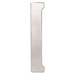 Trimco 5000-T 626 | Lock Astragal, 1-7/8" Width x 9-1/2" Height, 8-1/2" Center to Center Distance, 13 Gauge, Cast Stainless Steel, Satin Chrome Plated