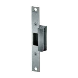 Trine Access Technology CC9-32D | Door Electric Strike Faceplate Center Cavity, 1-1/4" Width x 9" Height, Satin Stainless Steel