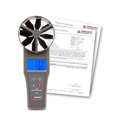 Triplett CFM400-NIST | 4" (100mm) Large Vane CFM/CMM Thermo-Anemometer