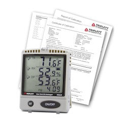 Triplett RHDL95-NIST | Rh/Temp/Dp Sd Datalogger with Certificate Of Traceability To Nist