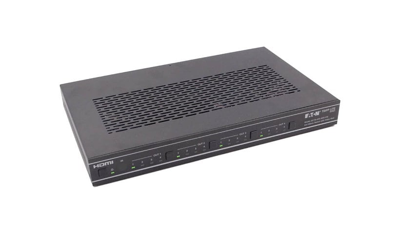 Tripp-Lite B119-4X4-4K6-VW | 4x4 HDMI Matrix Switch w Video Wall Controller 4K60Hz HDR 4:4:4 Multi-Resolution Support