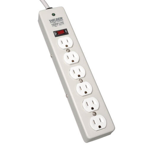 Tripp-Lite DG115-SI | Industrial Surge Protector, 6-Outlet, 6 FT (1.8 M) Cord, 2100 Joules