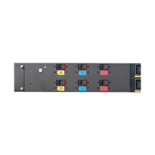 Tripp-Lite EMAGECC4C4C4C4L | Eaton 3-Phase Managed HDX Rack PDU G4, 240/415V, 24 C39 Outlets, 64A, 46kW, Hardwired Input, 0U Vertical, TAA