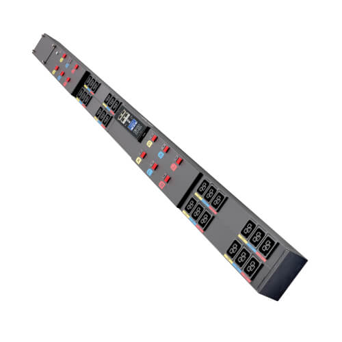 Tripp-Lite EMAGECC4C4C4C4L | Eaton 3-Phase Managed HDX Rack PDU G4, 240/415V, 24 C39 Outlets, 64A, 46kW, Hardwired Input, 0U Vertical, TAA