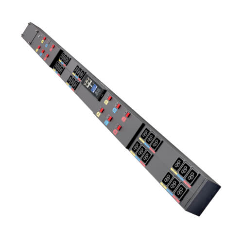 Tripp-Lite EMAGKEC4C4C4C4L | Eaton 3-Phase Managed HDX Rack PDU G4, 208V, 24 C39 Outlets, 100A, 36kW, Hardwired Input, 0U Vertical, TAA