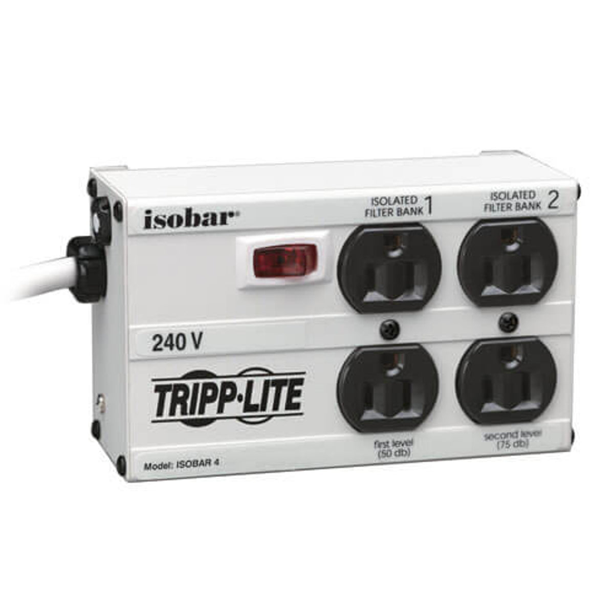 Tripp-Lite IB4-6/220 - SURGE - ISOBAR SURGE SUPPRESSOR