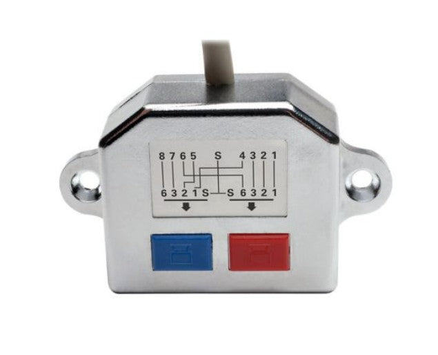 Tripp-Lite N035-001 | 2-to-1 RJ45 Splitter Adapter Cable, 10/100 Ethernet Cat5/Cat5e (M/2xF), 6 in.