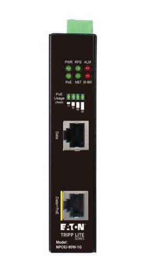Tripp-Lite NPOEI-90W-1G | Industrial Gigabit Ethernet PoE injector, 90W PoE++