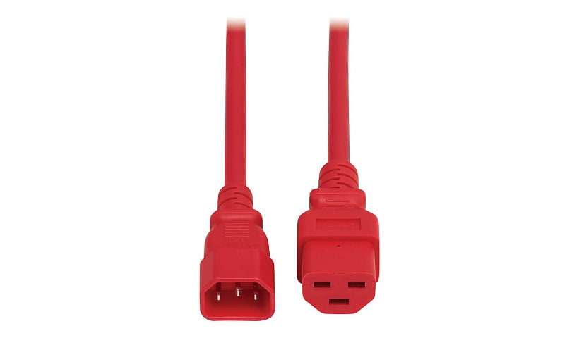 Tripp-Lite P037-004-ARD | Power Cord C14 to C21 Heavy-Duty 15A 250V 14 AWG 4 ft. (1.2 m) Red