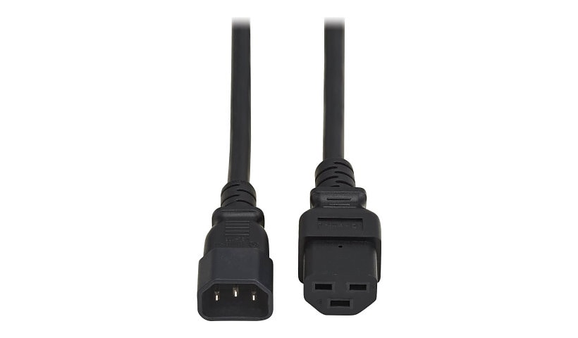 Tripp-Lite P037-2P5 | Power Cord C14 to C21 Heavy-Duty 15A 250V 14 AWG 2.5 ft. (0.76 m) Black