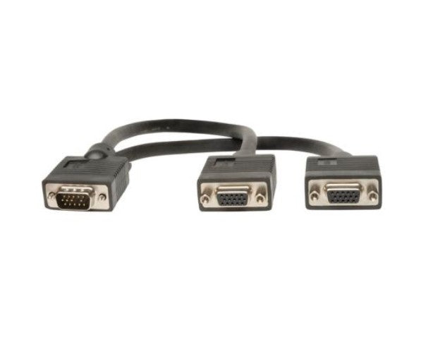 Tripp-Lite P516-001 | VGA Monitor Y Splitter Cable (HD15 M/2xF), 1 ft. (0.31 m)