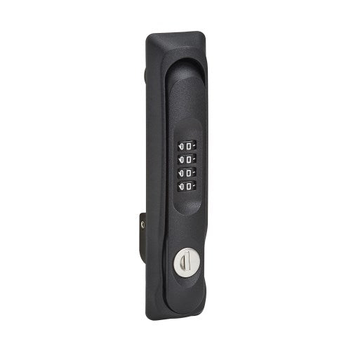 Tripp-Lite SRCOMBO4 | SmartRack Locking Door Handles for Server Rack Front and Back Doors, 4-Digit Combination Lock, 2 Keys