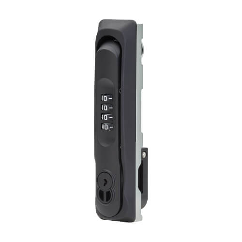 Tripp-Lite SRCOMBO4SFIC | SmartRack Locking Door Handle for Server Rack Cabinets - Front and Back Doors, 4-Digit Combination Lock, SFIC Lock Core, 2 Keys