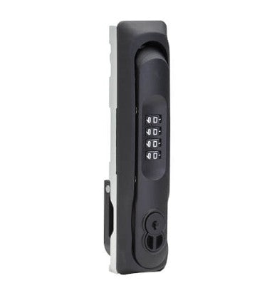 Tripp-Lite SRCOMBO4SFICSS | SmartRack Locking Door Handle for Server Rack Cabinets - Front and Back Doors, 4-Digit Combination Lock