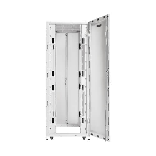 Tripp-Lite SRH45UWDP54WD8 | SmartRack 45U Extra-Deep Extra-Wide Heavy-Duty Rack Enclosure Cabinet for AI Servers, White