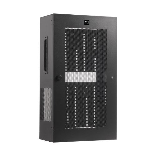 Tripp-Lite SRWF10UMOD | SmartRack 5U Low-Profile Vertical-Mount Switch-Depth Wall-Mount Structured Wiring Enclosure, Adjustable Equipment Brackets