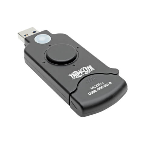 Tripp-Lite U352-000-SD-R | USB 3.0 Memory Card Reader/Writer - SDXC, SD, SDSC, SDHC, SDHC I, Super Speed
