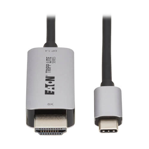 Tripp-Lite U444-003-H8K6 | USB-C to HDMI Active Adapter Cable (M/M) , Black, 3 ft. (0.9 m)