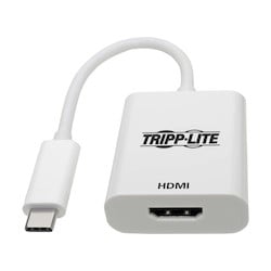 Tripp Lite U444-06N-HD4K6W | Usb-C 3.1 To Hdmi 4K Adapter, M/F, Thunderbolt 3 Compatible, 4K At 60 Hz, White