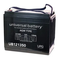 Universal Battery 40994 | UB121350 12V 135 AH I6 AGM Battery