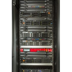 Upsite Technologies 10033 | 2U Black Blanking Panel Pk Of 5