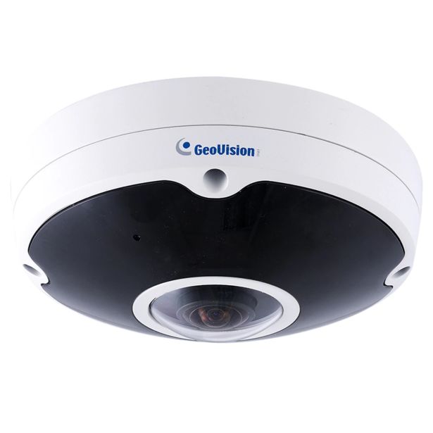 Usa Vision Systems 120-FER1270-000 | 12MP Low Lux WDR IR Fisheye Rugged IP Camera with 1.2mm Lens