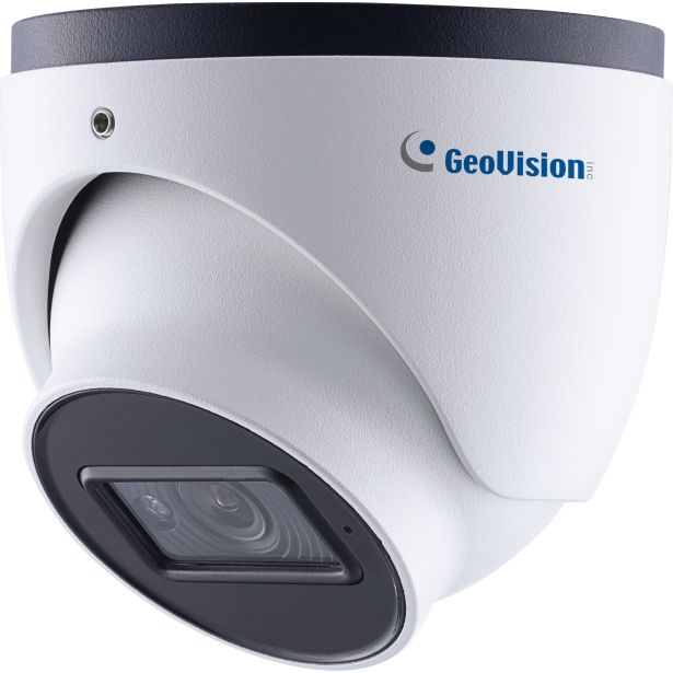 Usa Vision Systems 84-GEB4900-0010 | 125-GEB4900-0010 GV-GEB4900 Cloud AI 4 Megapixel WDR Pro Eyeball Dome IP Camera, 2.8mm Lens