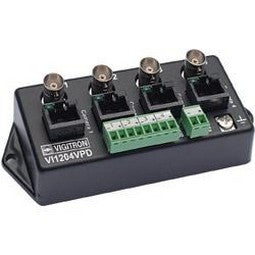 Vigitron VI1204VPD 4-CH Video Balun & Data/ Power Combiner
