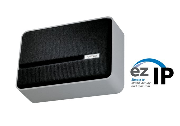 Valcom EZ-SPWSL-GY | ezIP SlimLine Wall Speaker, Gray