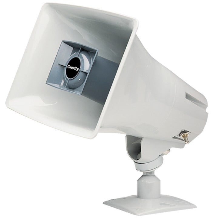 Valcom SX30-T-GY | 30-Watt Paging Horn, Gray