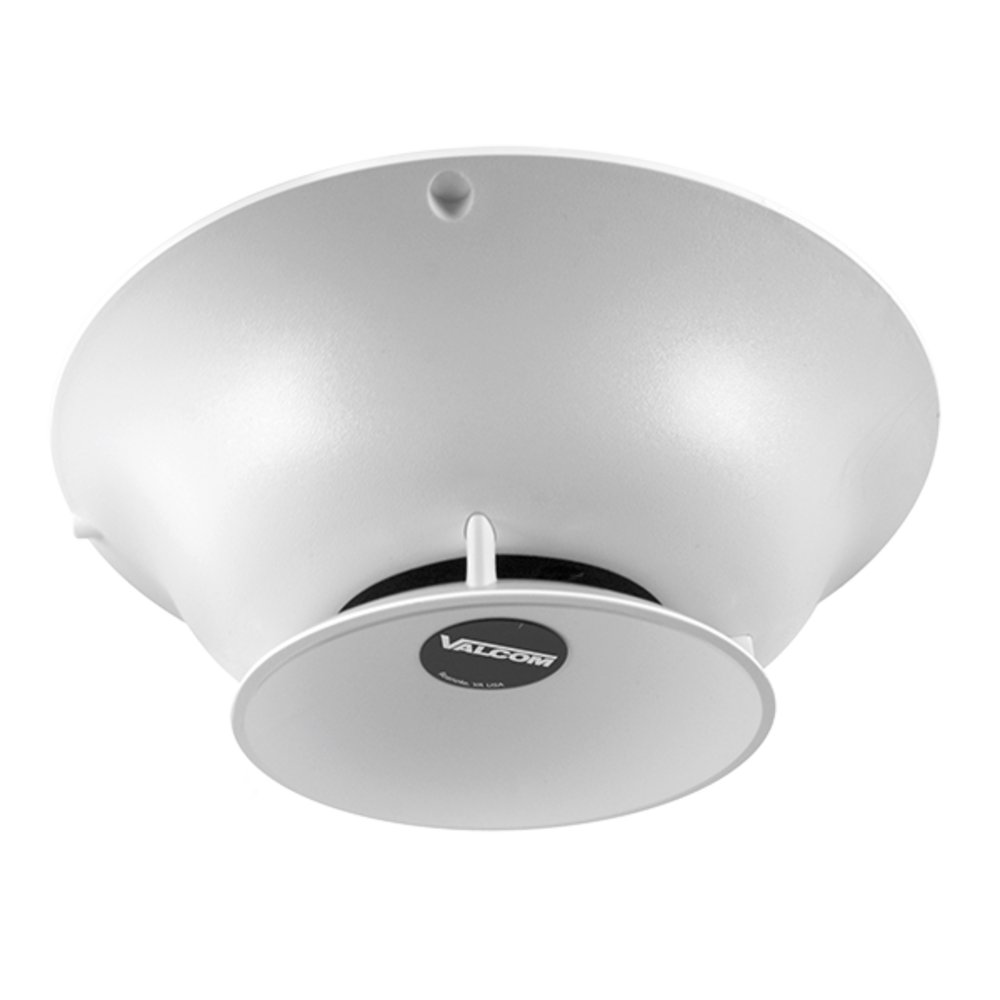 Valcom V-1001 | Speaker, In-Ceiling Speakers, One-Way, 600 , 24VDC, Indoor, High Quality Audio, 1 Way, White
