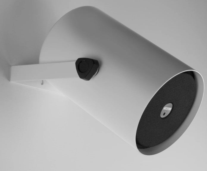 Valcom V-1014B-W | 5-Watt Track-Style Speaker, One-Way, White