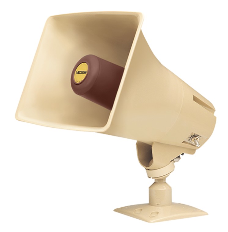 Valcom V-1048C | High-Efficiency Horn, Talkback, Beige