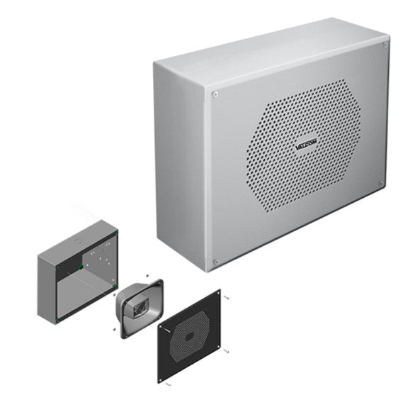 Valcom V-9890 | Surface Mount Vandal-Resistant FlexHorn Talkback