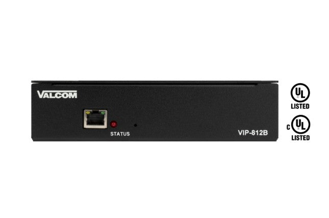 Valcom VIP-812B | IP Gateway FXS Port, Network - Dual Port