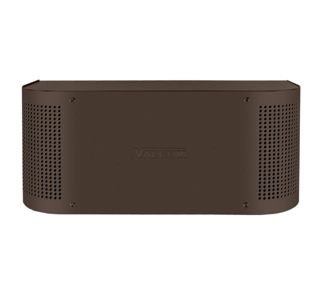 Valcom VIP-9815A-IC | IP Stealth Corridor Speaker, Architectural Bronze, InformaCast