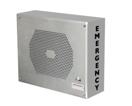 Valcom VIP9890ALEMIC | IP Emergency Call Station, Vandal-Resistant, Surface Mount