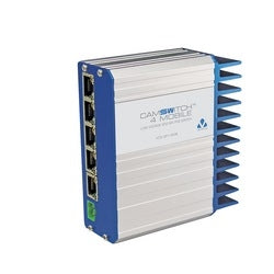 Veracity VCS-4P1-MOB | CAMSWITCH 4 Mobile, POE Network switch, Powered via POE-in, or optional 12V-24V DC