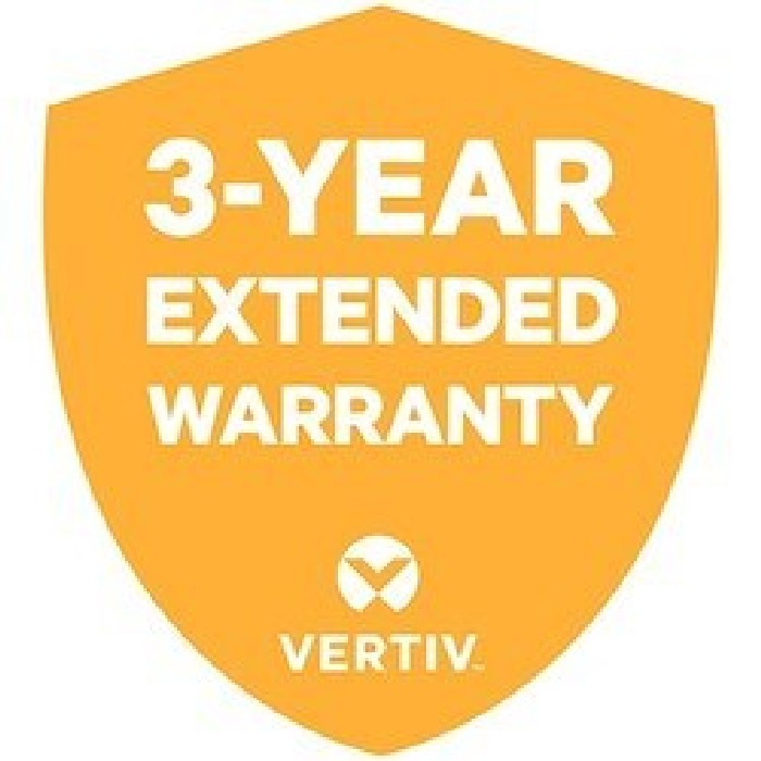 Vertiv 3WEGXT4-3000120 3 Year Extended Warranty, For Model Gxt4-3000rt120